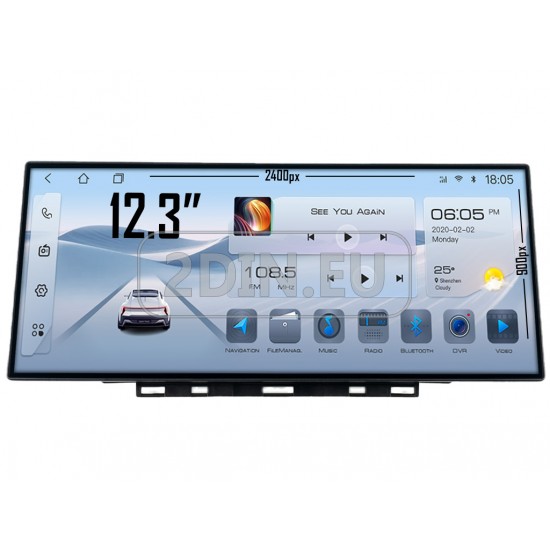 RENAULT CLIO 5, CAPTUR - 12.3" МУЛТИМЕДИЯ / Навигация android 16